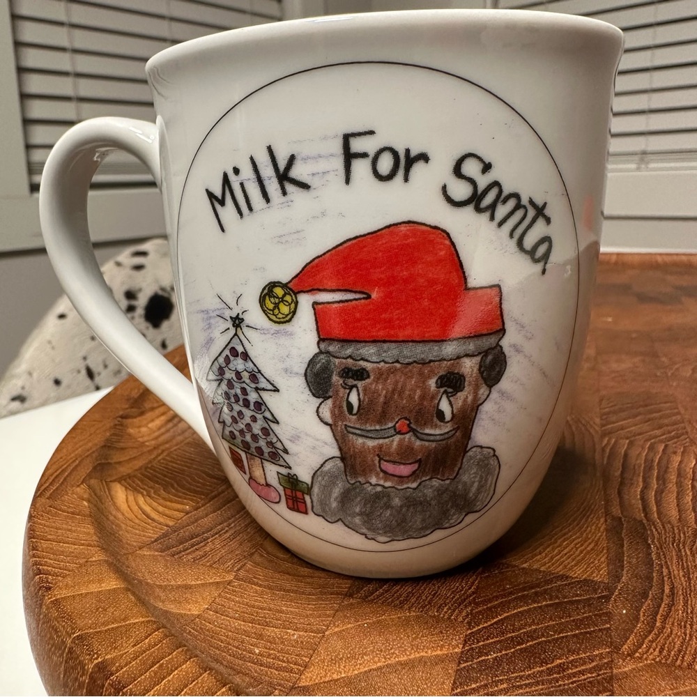 Christmas Village Kids Collection "Milk For Santa" Mug Coffee Cup Hot Chocolate